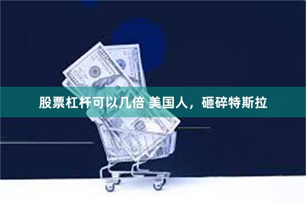 股票杠杆可以几倍 美国人，砸碎特斯拉