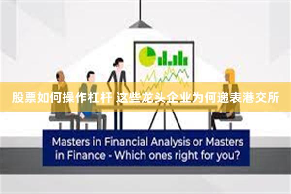 股票如何操作杠杆 这些龙头企业为何递表港交所