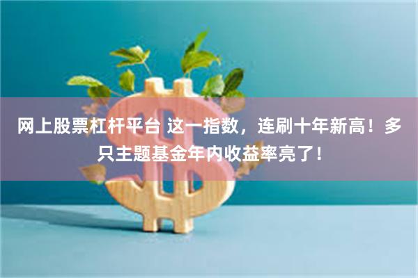 网上股票杠杆平台 这一指数，连刷十年新高！多只主题基金年内收益率亮了！