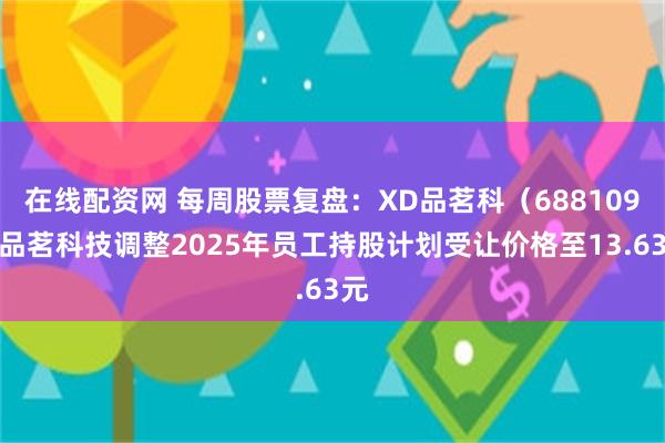 在线配资网 每周股票复盘：XD品茗科（688109）品茗科技调整2025年员工持股计划受让价格至13.63元