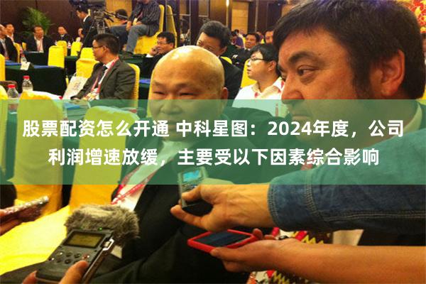股票配资怎么开通 中科星图：2024年度，公司利润增速放缓，主要受以下因素综合影响