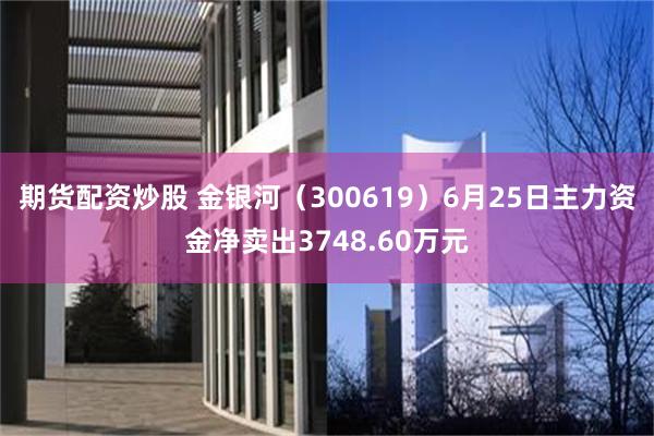 期货配资炒股 金银河（300619）6月25日主力资金净卖出3748.60万元