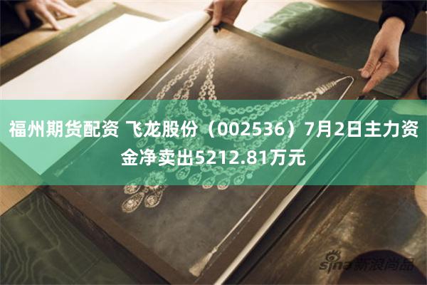 福州期货配资 飞龙股份（002536）7月2日主力资金净卖出5212.81万元