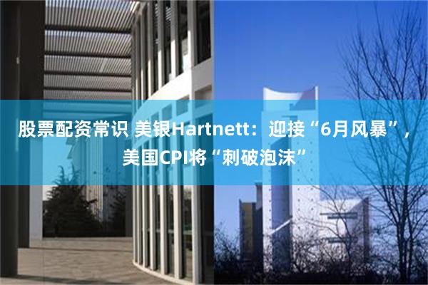股票配资常识 美银Hartnett：迎接“6月风暴”，美国CPI将“刺破泡沫”