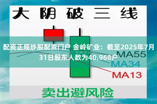 配资正规炒股配资门户 金岭矿业:截至2025年7月31日股东人数为40,968户