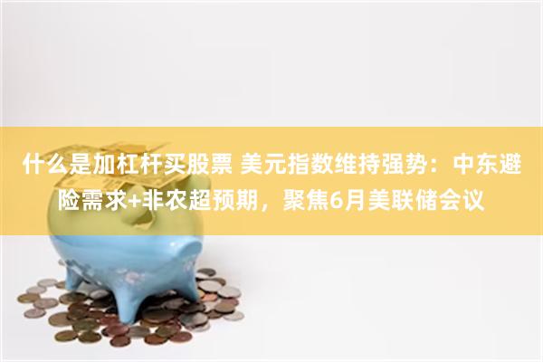 什么是加杠杆买股票 美元指数维持强势：中东避险需求+非农超预期，聚焦6月美联储会议
