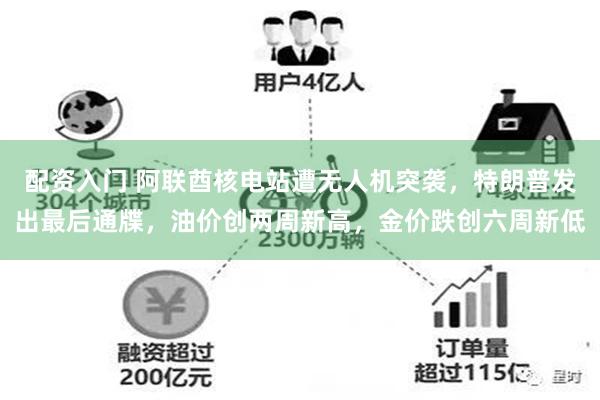 配资入门 阿联酋核电站遭无人机突袭，特朗普发出最后通牒，油价创两周新高，金价跌创六周新低