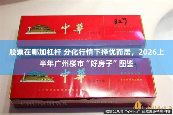 股票在哪加杠杆 分化行情下择优而居，2026上半年广州楼市“好房子”图鉴