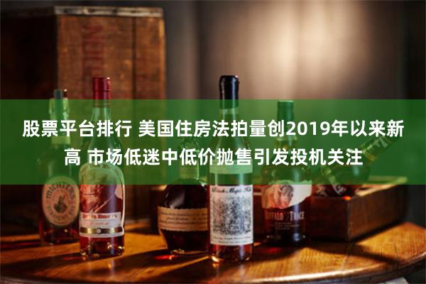 股票平台排行 美国住房法拍量创2019年以来新高 市场低迷中低价抛售引发投机关注