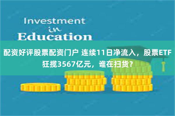 配资好评股票配资门户 连续11日净流入，股票ETF狂揽3567亿元，谁在扫货？