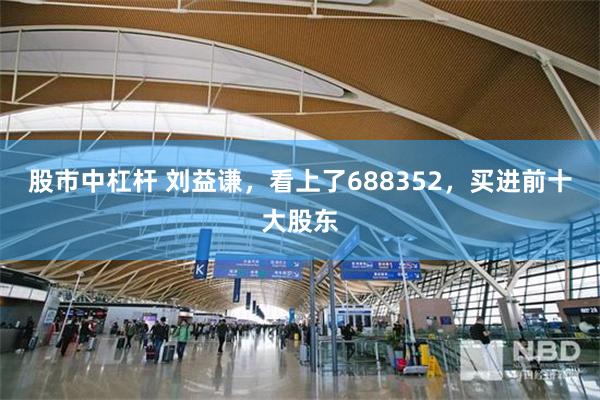 股市中杠杆 刘益谦，看上了688352，买进前十大股东