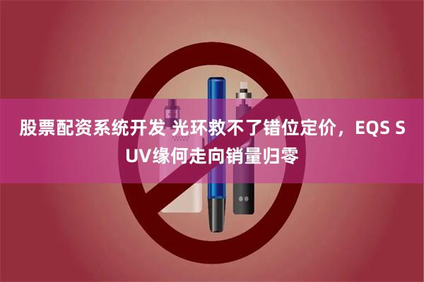 股票配资系统开发 光环救不了错位定价，EQS SUV缘何走向销量归零