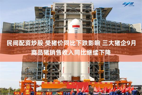 民间配资炒股 受猪价同比下跌影响 三大猪企9月商品猪销售收入同比继续下降