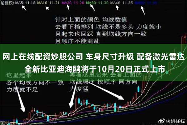 网上在线配资炒股公司 车身尺寸升级 配备激光雷达 全新比亚迪海鸥将于10月20日正式上市